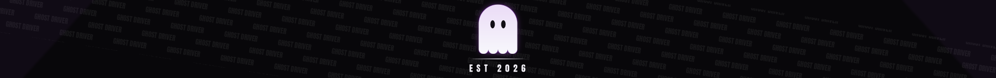 Ghost Driver ghost mascot, established 2026